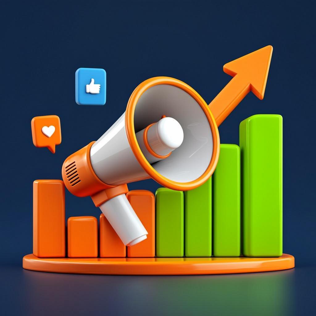 Digital Marketing & Growth Support illustration